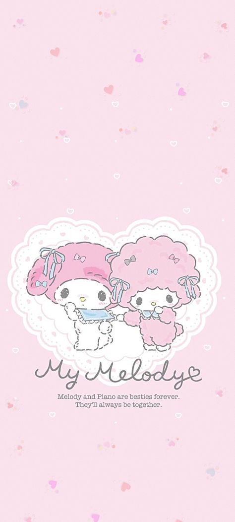 Sanrio wallpaper Sweet Piano Wallpaper, Sanrio Piano, My Sweet Piano Wallpaper, Piano Wallpaper, My Sweet Piano, Wallpaper Samsung, Sanrio Wallpaper, My Melody, Wallpaper Iphone Cute