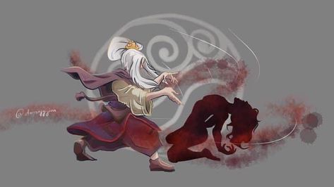 Sangre control Katara Bloodbending, Blood Bender, Avatar Series, Korra Avatar, Avatar Fan Art, Cartoon Books, Avatar The Last Airbender Art, Air Bender, Team Avatar