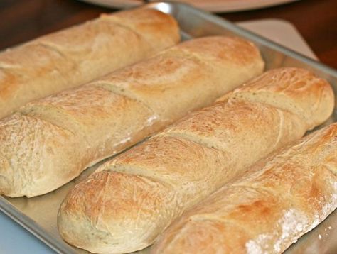 Po Boy Bread. Photo by sloe cooker Po Boy Bread Recipe, Po Boy Sandwich, New Orleans Recipes, Basic French, French Bread Recipe, Biscuit Rolls, Louisiana Recipes, Creole Recipes, Bread Maker