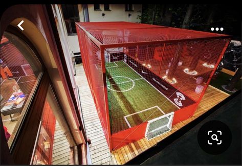 Sports Training Facility, Sport Bar Design, Indoor Soccer Field, Storyline Ideas, Playgrounds Architecture, Football Activity, Court Yard, Indoor Basketball Court, Mini Footballs