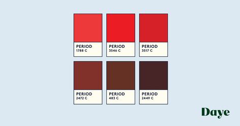 Brown Or Black Period Blood? Here's What It Means - Daye Brown Blood Period, Dark Period Blood Meaning, Brown Period Blood Meaning, Why Is My Period Blood Brown, Period Blood Color Meaning, Period Blood, Period Color, Color Meanings, Dark Blood