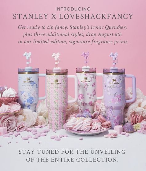 LoveShackFancy x Stanley | Sign-Up Loveshack Fancy Stanley, Love Shack Fancy Stanley, Loveshackfancy Stanley, Chrismas Wishes, Coquette Winter, Trendy Water Bottles, 8th Grade Graduation, Stanley Cups, Cute Harry Potter