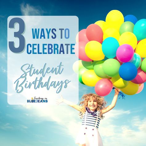 🎉 Let's Celebrate 🎉 Feeling stuck on what to do to celebrate student birthdays 🎂? I've got you covered in my latest blog post! Check out the 3 ways that I love celebrating birthdays in the classroom by tapping on the link in my bio -> @teachinginbluejeans #teacher #iteach #iteachtoo #teachersofig #teachersofinstagram #teachergram #teachersfollowteachers #iteachk #kindergartenteacher #kindergarten #prek #prekindergarten #prekteacher #iteachfirst #iteachsecond #fi Birthdays In The Classroom, Class Birthday Display, Happy Birthday Book, Morning Work Activities, Prek Teacher, Class Birthdays, Student Birthdays, Birthday Display, Small Group Activities