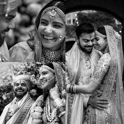 Virushka Wedding Pics, Virushka Wedding, Anushka Wedding, Marriage Manifestation, Joseph Radhik, Cute Dates, Cute Rooms, Bride Groom Photoshoot, Bridal Pose