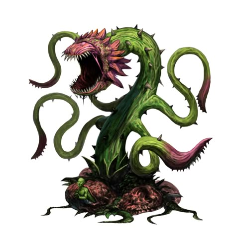 Body Snatcher, Plant Monster, Beast Creature, Heroic Fantasy, Cool Monsters, Dnd Monsters, Forest Creatures, Monster Concept Art, Alien Creatures