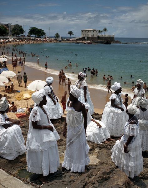 Salvador Brazil, Orishas Yoruba, Brasil Aesthetic, Oh My Goddess, African Spirituality, Black Photography, Photo Vintage, African Culture, Black Culture