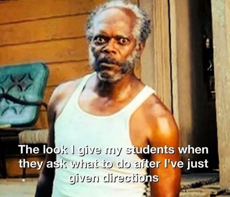 Finished reading directions out loud in class. “Does anyone have any questions?” ~teacher “Yeah, I don’t understand.” ~student “Okay, what don’t you understand?” ~teacher “All of it. What are we doing again?” ~student | Community Post: 10 Problems Only Teachers Will Understand Teacher Memes Funny, Teacher Humour, Classroom Humor, Teaching Memes, Classroom Memes, Teacher Funnies, Teaching Humor, Teacher Problems, Teaching Quotes