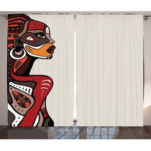 Mask Tattoos, Tattoos Illustration, African Room, Mask Tattoo, Different Tattoos, Tattoo Illustration, Modern Curtains, Bedroom Windows, Rod Pocket Curtain Panels