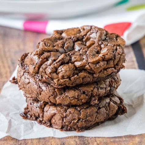 Ghiradelli Brownie Mix Cookie Recipes, Brownie Mix Cookies Recipes, Brownie Mix Cookies Boxed, Cookies From Brownie Mix Boxes, Box Brownie Cookies Recipes, Brownie Box Cookies, Box Brownie Cookies, Brownie Batter Cookies, Brownie Cookies From Mix Boxes