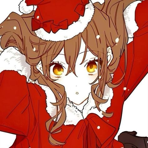 Miyamura Christmas Pfp, Kyouko Hori, Girls Pfp, Ichigo And Rukia, Matching Anime, Karakter Disney, Anime Christmas, Holiday Icon, Christmas Icons