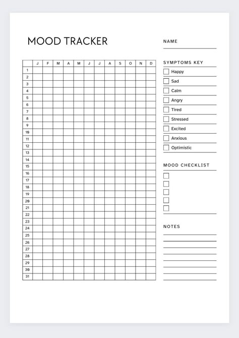 Take control of your emotional well-being and gain insights into your mood patterns with our Comprehensive Mood Tracker Template. Designed to help you cultivate self-awareness and emotional balance, this printable PDF template offers a structured approach to monitoring and managing your moods effectively. 📝Key Features: ✔️Daily Mood Tracking: Our template provides dedicated spaces to track your mood on a daily basis. Record your emotions, energy levels, and overall well-being to gain a deeper u Mood Tracker Goodnotes Template, Feelings Journal Template, Mood Calendar Ideas, Journal Sheets Free Printables, Daily Tracker Ideas, Mood Template, Journal Pages Aesthetic, Emotion Journal, Planner Templates Goodnotes