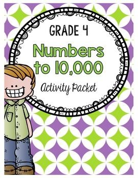 The "Numbers to 10,000" activity packet is designed to meet the curriculum expectations for the Ontario Grade 4 Mathematics curriculum. This packet has students:  - Represent, compare, and order whole numbers to 10,000; - Demonstrate an understanding of place value in whole numbers to 10,000; - Read and print in words whole numbers to 1000; - Round four-digit whole numbers to the nearest ten, hundred and thousand; ... Grade 3 Place Value, Introduction Activities, Numbers To 20, Place Value Activities, Health Literacy, Number Sequence, French Education, Tens And Ones, Learning Goals