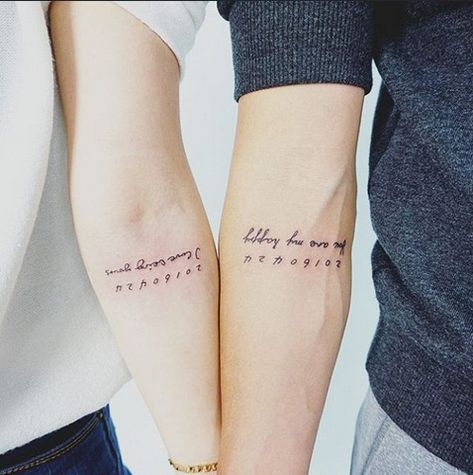 Happy Cute Couples Tattoos Quotes 90 Tattoo, Couple Tattoo Heart, Couple Tattoo Quotes, Couple Tattoos Love, Couples Tattoos, Small Couple Tattoos, Cute Couple Tattoos, Diy Marker, Tattoos Infinity