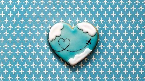 Adventure Awaits… Cookies | HilaryStyle Airplane Sugar Cookies, Senior Tea, Explorer Aesthetic, Travel Cookies, Retirement Cookies, Airplane Cookies, Royal Cookies, Valentines Day Sugar Cookies, Goodbye Party