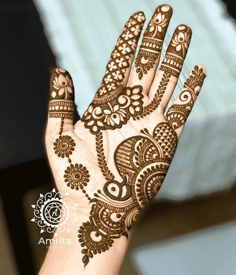 Pradosh Vrat, Arabian Mehndi Design, Peacock Mehndi, Peacock Mehndi Designs, Full Mehndi, Mehedi Design, Palm Mehndi Design, Bridal Mehendi Designs Hands, Henna Art Designs