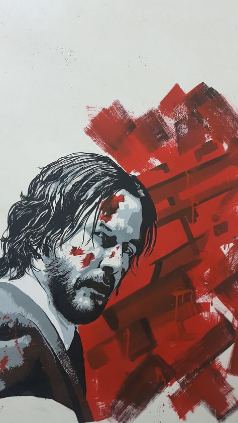 John Wick Fanart, John Wick Wallpaper, Wick Wallpaper, John Wick 4, Che Guevara Art, Happy Birthday Icons, Film Posters Art, Movie Artwork, Wallpaper Mobile