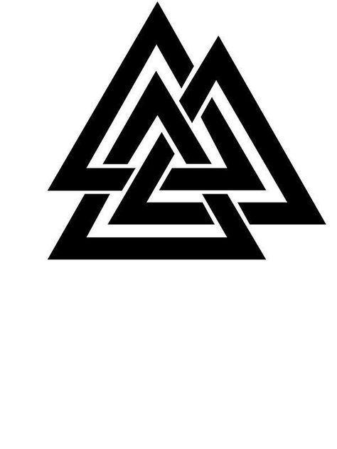 Valknut Tattoo Design, Valknut Tattoo, Tattoo In Memory, Viking Tattoo Symbol, Symbole Viking, Forearm Band Tattoos, Band Tattoo Designs, Shiva Tattoo Design, Wrist Tattoos For Guys