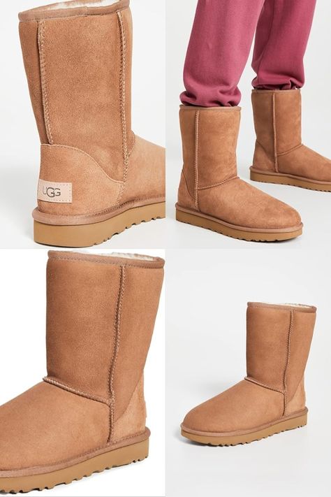 UGG Women's Classic Short Ii Boot 2023 Gift Ideas, Preppy Gifts, Ugg Boots Short, Gift Ideas For Women, Chestnut Color, Short Boot, Girly Gifts, Christmas Gifts For Girls, Winter 2023