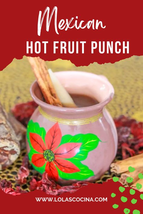 Mexican Ponche Recipe, Ponche Recipe, Fruit Punch Recipe, Mexican Independence Day, Mexican Drinks, Agua Fresca, Fruit Punch, Fruit Drinks, Punch Recipes