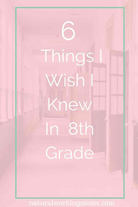 Middle school problems feel like they are world-ending, but we all know that's not the case. Here are 6 things I wish I would have known in the 8th grade. Casual Middle School Outfits, 8th Grade Must Haves, Things I Wish I Knew In Middle School, 8th Grade Clothes For School, 8 Grade Tips, Back To School Outfits Middle School 8th, 8th Grade School Outfits, 1st Day Of School Outfit Middle School, First Day Of Middle School Outfits 6th