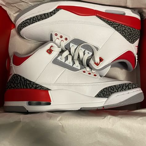 Jordan 3 fire red size 9men Air Jordan 3 Fire Red Outfit, Jordan 3 Retro Fire Red Outfit, Fire Red 3s Outfit Girl, Jordan 3 Fire Red Outfit, Fire Red 3s Outfit, Red 3s Outfit, Jordan 3 Outfit, Fire Red 3s, Cool Nike Shoes