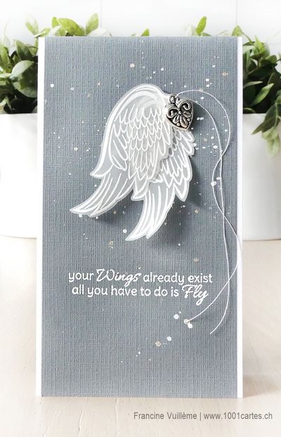 Angel Cards Handmade, D N Angel, Crafts By Month, Wings Card, Angel Wings Art, Sympathy Cards Handmade, Angel Card, Handmade Angels, Angel Crafts