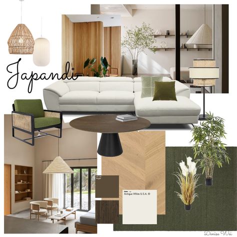 Japandi Concept Board, Japandi Mood Board, Japandi Ideas, Style Sourcebook, Japan Interior, Japandi Interior Design, Japandi Interiors, Japandi Home, Design Mood Board