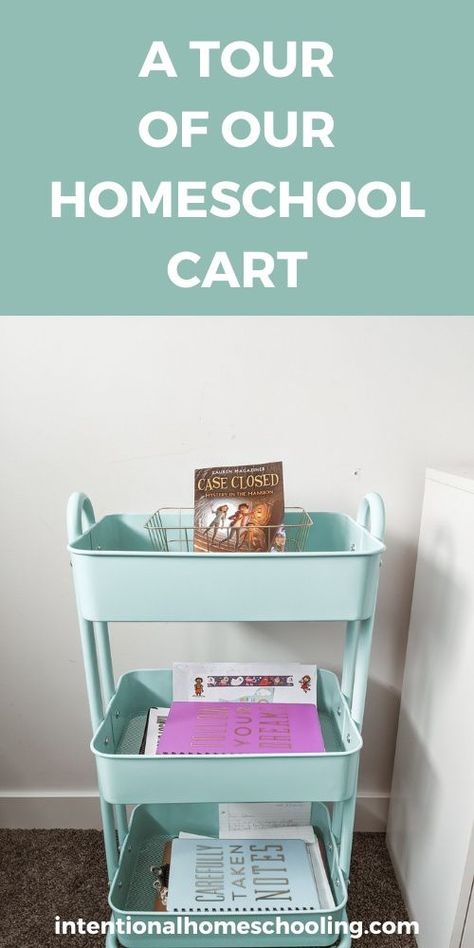 A Tour of Our Homeschool Cart and Our Spring Homeschool Goals Homeschool Goals, Annual Goals, Easy Chapter Books, Relaxed Homeschooling, Homeschool Projects, Then Sings My Soul, Homeschool Schedule, Homeschool Planner, Homeschool Planning