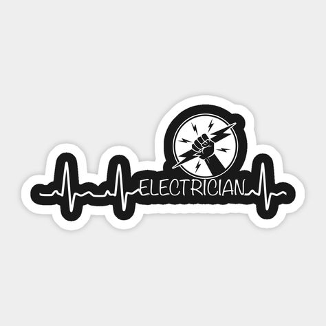 Electrician Logo Design Ideas, Electrician Tattoo Ideas, Electrician Logo Design, Electrician Humor, Electrician Logo, Electrician T Shirts, Electrician Gifts, Electronics Logo, Gym Wallpaper