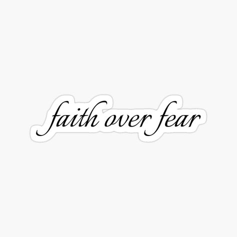 Faith Over Fear Tattoo Stencil, Faith Over Fear Tattoo Men, Faith Over Fear Tattoo Ideas, Faith Tatto, Have Faith Tattoo, Christian Tats, Faith Over Fear Tattoo, Faith Tattoo Designs, Initial Tattoos