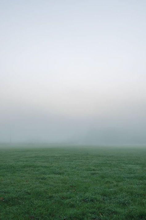 Foggy Grass Field, Grass Field Wallpaper, Green Field Aesthetic, Green Field Wallpaper, White And Green Wallpaper, Green And White Wallpaper, Grass Photoshop, Field Scenery, Grass Aesthetic