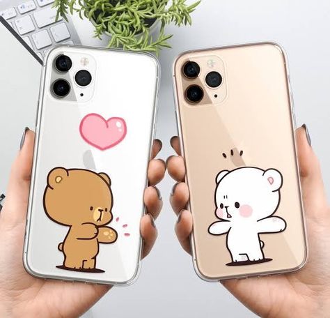 Couple Phone Cases Aesthetic, Phone Case Prints, Matching Iphone Case, Case Iphone Couple, Casetify Iphone Case, Bff Phone Cases, Love Phone Case, Friends Phone Case, Phone Case Diy Paint