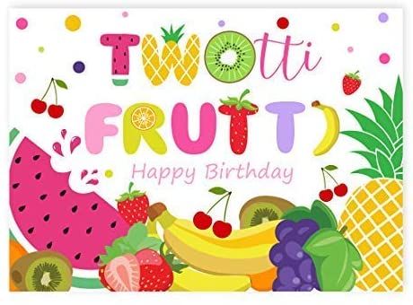 Tutti Fruity Party Decorations, 1st Birthday Themes Girl, 2nd Birthday Decorations, Laser Templates, Summer Theme Party, Twotti Fruity, Boy Party Decorations, Boys Birthday Party Decorations, 1st Birthday Girl Decorations