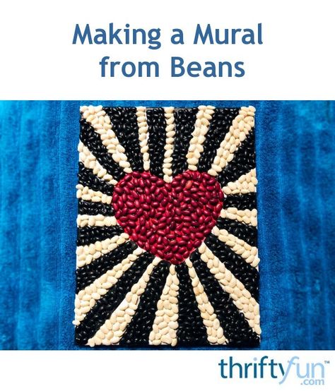 Beans Art Projects, Dried Bean Crafts, Dried Bean Mosaic, Bean Mosaic Art For Kids, Bean Mosaic Art, Bean Mosaic, Bean Crafts, Bean Art, Seed Art