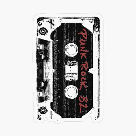 Mixtape Cassette, Hip Hop 90s, 90s Rap, Band Stickers, Grunge Band, Music Cassette, Retro Punk, Punk Music, Hip Hop Rap