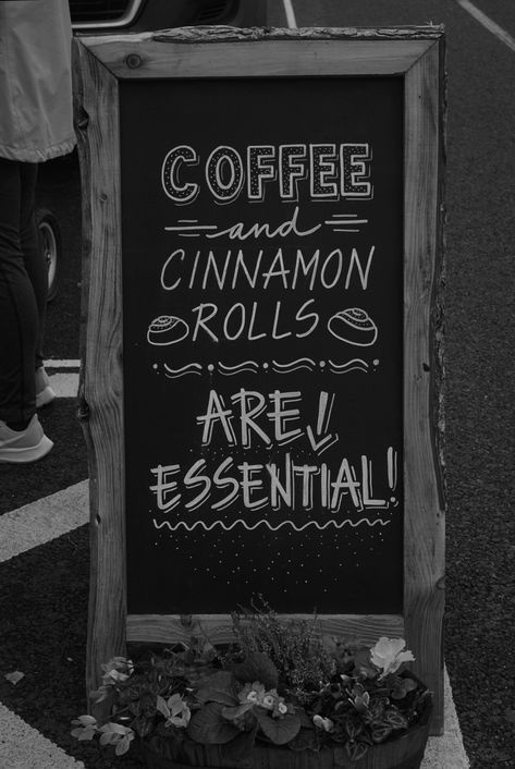 Bakery Chalkboard Signs, Cafe Ideas, Alpha Phi, Chalkboard Signs, Cinnamon Roll, Shop Signs, Cinnamon Rolls, Chalkboard Quote Art, Chalkboard