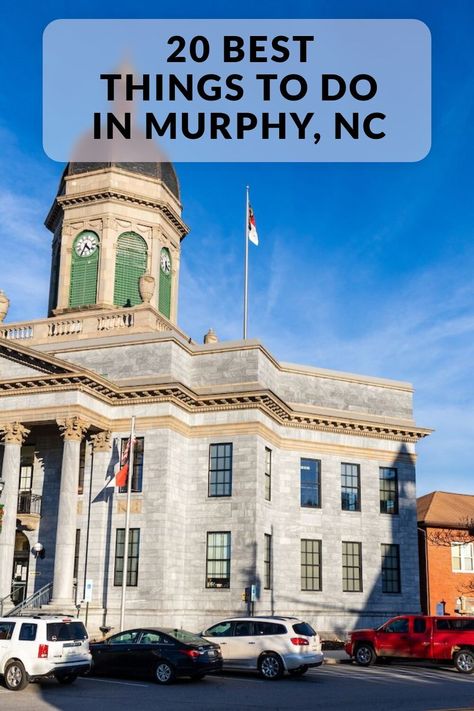 Discover the 20 best things to do in Murphy, NC. Including Murphy River Walk, Great Smoky Mountains National Park, Marketplace Antiques and more. Murphy North Carolina, Murphy Nc Things To Do In, Murphy Nc, Valley River, National Parks America, Cheap Things To Do, River Falls, Georgia Travel, New Museum