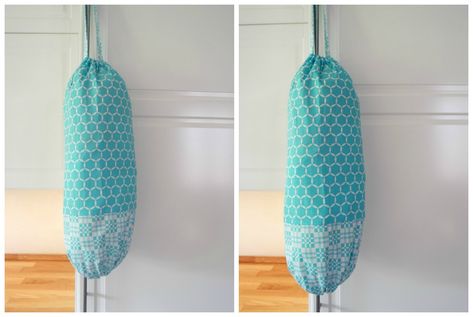 Diy Plastic Bag, Carrier Bag Storage, Bag Storage Ideas, Plastic Bag Storage, Fabric Basket Tutorial, Plastic Shopping Bags, Lashes Mascara, Tutorial Ideas, Plastic Bag Holders