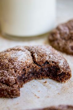 Mexican Hot Chocolate Cookies - The Food Charlatan Chocolate Snickerdoodles, Mexican Hot Chocolate Cookies, Chocolate Abuelita, Soft Chocolate Cookie, Dessert Christmas, Kids Recipe, Chocolate Crinkle, The Food Charlatan, Hot Chocolate Cookies