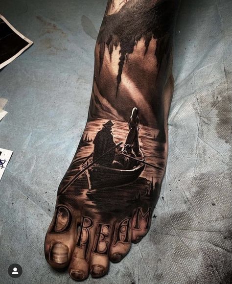 Feet Tattoos Men, Foot Tattoos For Men Guys, Feet Tattoos For Men, Foot Tattoos For Men, Stencils Art, Tato Maori, Tattoos 2023, Beautiful Tattoo Designs, Realistic Tattoo Sleeve