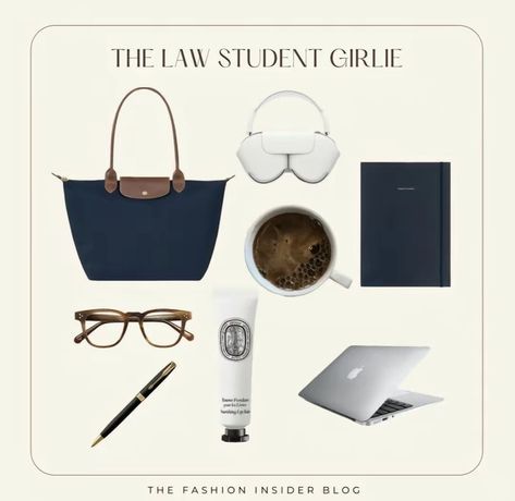 Law Student Aesthetic Outfit, Law Student Outfit, School It Girl, Law Girl, Yale Law School, Law School Life, Law School Inspiration, Inside My Bag, Studying Law