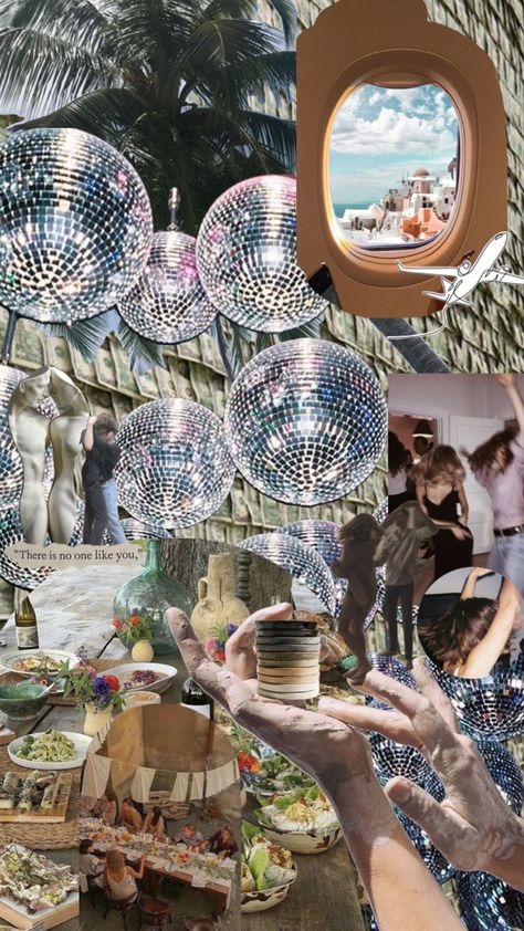 Mood board #moodboards #travel #love #friends #dinnerparty Celestial Disco, Holiday World, Love Friends, Connect With People, Your Aesthetic, Creative Energy, Mood Boards, Birthday Ideas, Dinner Party