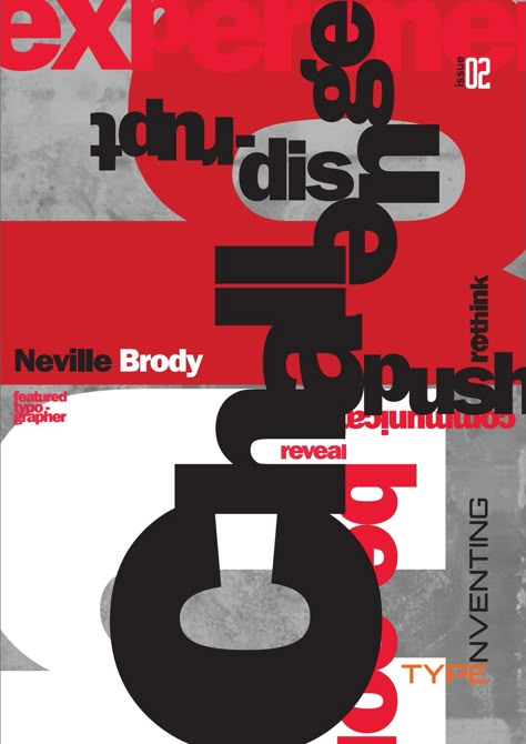 Ass 1b rhodri mccormack neville brody Gestalt Laws, Typeface Poster, Manifesto Design, Neville Brody, Graphic Design Typography Poster, Deconstructivism, Typography Posters, Club Poster, Punk Inspiration