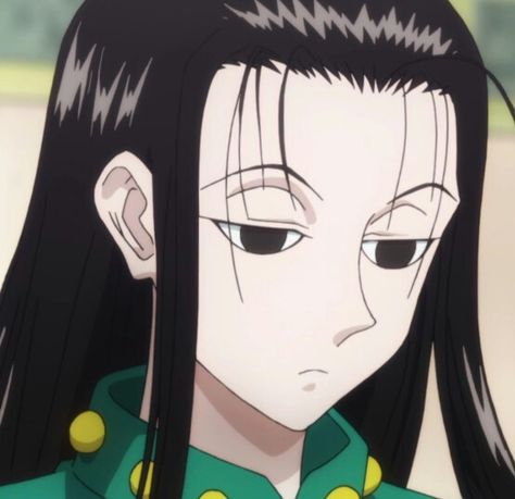 Illumi Illumi Zoldyck, Hunter X Hunter, An Anime, Anime Character, Black Hair, Wattpad, Green, Hair, Anime