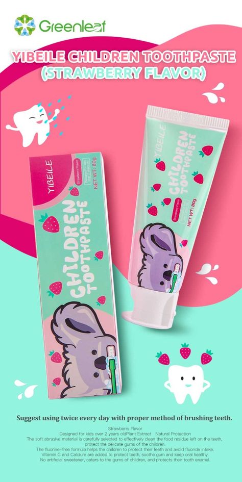 Toothpaste Packaging Design, Toothpaste Design, Toothpaste Packaging, Baby Toothpaste, Kids Packaging, Kids Package, Colgate Toothpaste, Kids Toothpaste, Kids Teeth