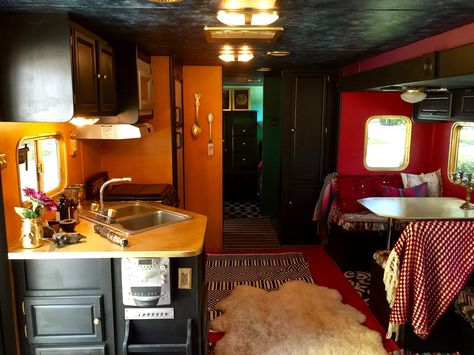 Rv Interior Design, Rv Interior Remodel, Steak Potatoes, Tiny House Camper, Butter Steak, Camper Trailer Remodel, Beach Hacks Clever Ideas, Beach Hacks Kids, Trailer Decor