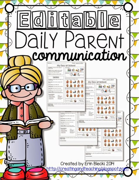 Effective Parent Communication Preschool Parent Communication, Parent Communication Log, Classroom Communication, Elementary Special Education Classroom, Classroom Prep, Kindergarten Parent, Parent Teacher Communication, Communication Log, Communication Book