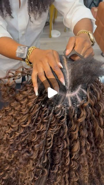 Crochet Curls Hairstyles, Crochet Curls, Curled Hairstyles, Box Braids, Baltimore, Bohemian Style, Hair Stylist, Braided Hairstyles, National Park