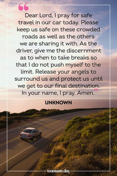 Praying For Traveling Grace, Prayers For Traveling Safety By Car, Prayers For Safe Travels, Safe Trip Prayer, Prayers For Safe Travel And Protection, Traveling Mercies Prayer, Prayer For Safe Travel, Safe Journey Prayer, Safe Journey Quotes