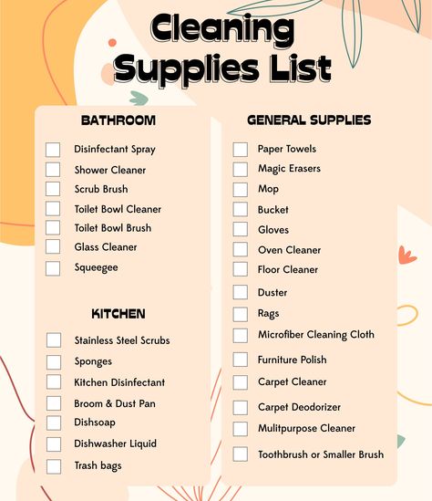 Minimalist Shopping List, Hotel Housekeeping Checklist, Minimalist Cleaning Supplies, Household Necessities List, Basic Cleaning Supplies List, Maid Service Checklist, Household Items List, Must Have Cleaning Supplies, Cleaning Products List